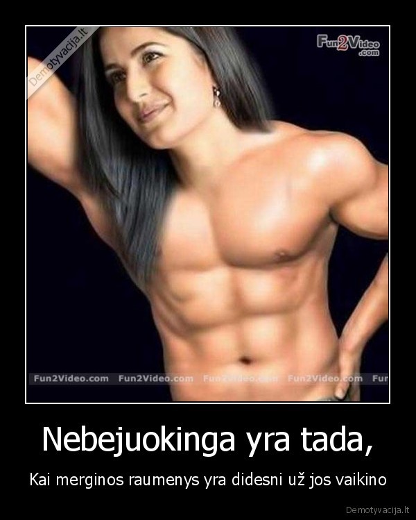 Nebejuokinga yra tada,