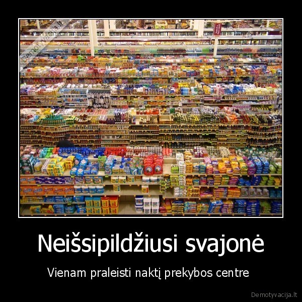 Neišsipildžiusi svajonė
