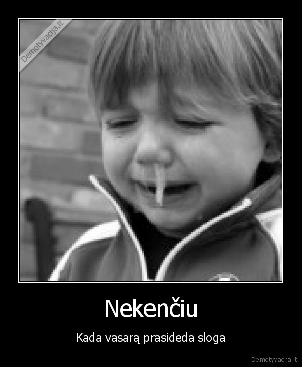 sloga,vasara,uzknisimas