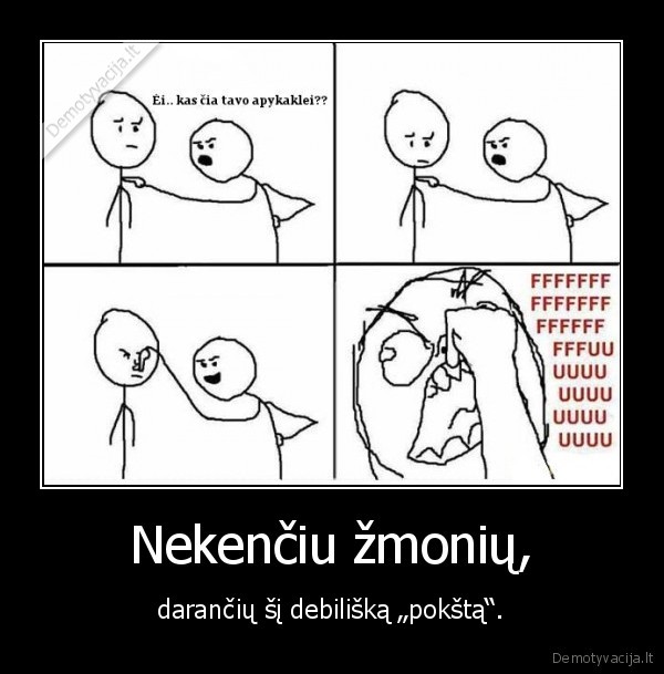 Nekenčiu žmonių,