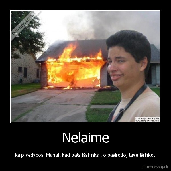 nelaime, namas, dega