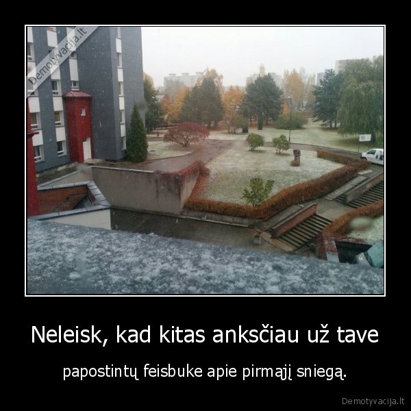 sniegas,kaunas,facebook,feisbukas