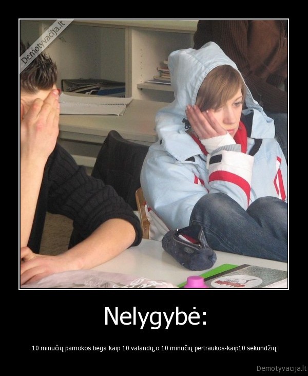 pertrauka,nesmone,mokykla, uzknisa