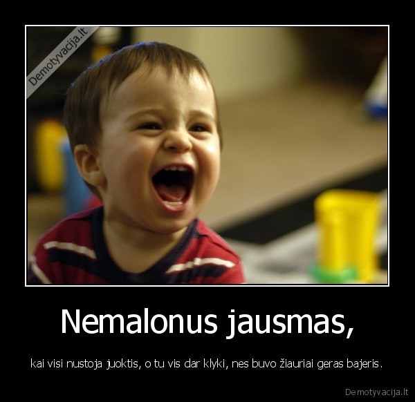 Nemalonus jausmas,