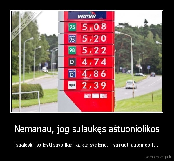 kylancios, kuro, kainos,benzinas,kubilius