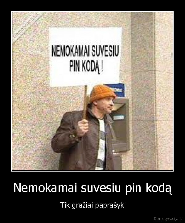 Nemokamai suvesiu pin kodą