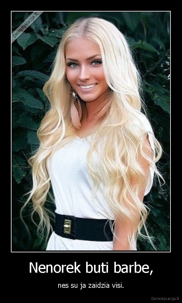 Nenorek buti barbe,