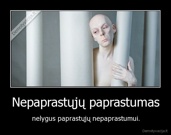 Nepaprastųjų paprastumas