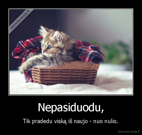Nepasiduodu,