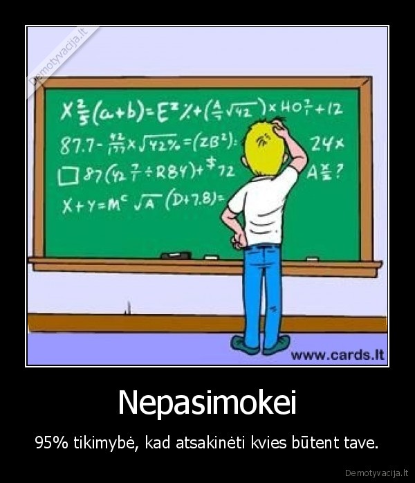 mokymasis,atsakinejimas