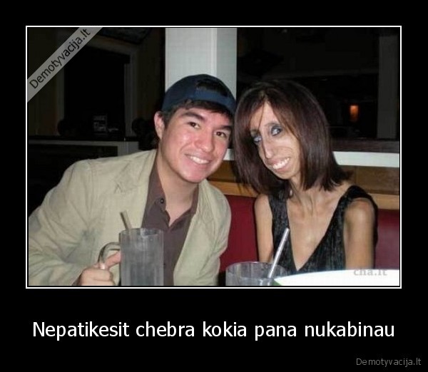 Nepatikesit chebra kokia pana nukabinau