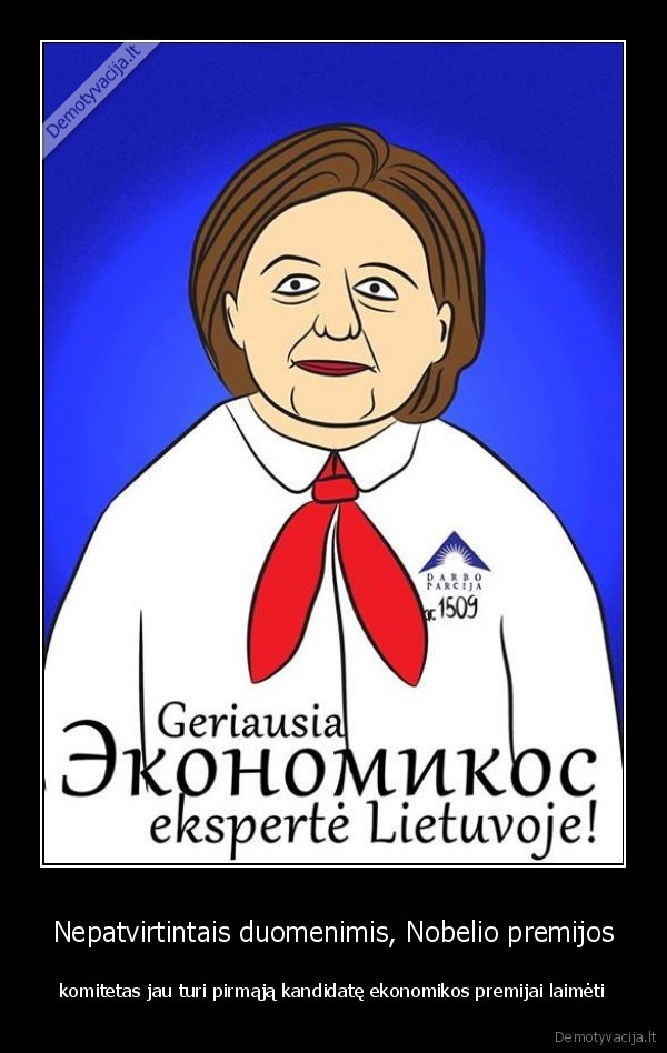 loreta, grauziniene,nobelio, premija