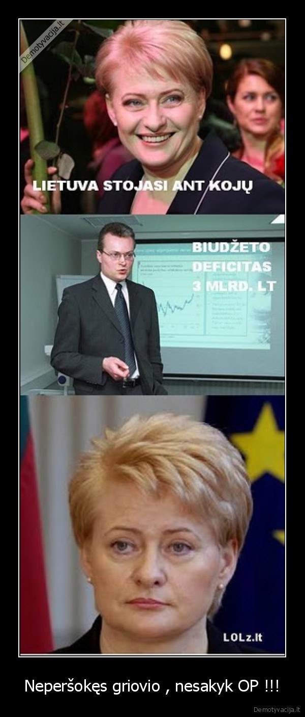 Neperšokęs griovio , nesakyk OP !!!