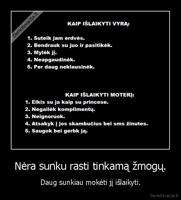 laime,taisykles,moteris,vyras,islaikyti, moteri,islaikyti, vyra