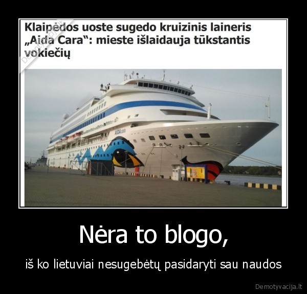 laivas,turistai,vokieciai