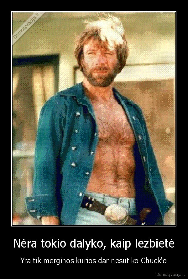 Nėra tokio dalyko, kaip lezbietė