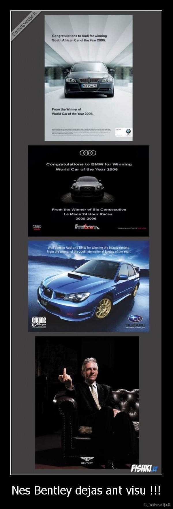 Nes Bentley dejas ant visu !!!