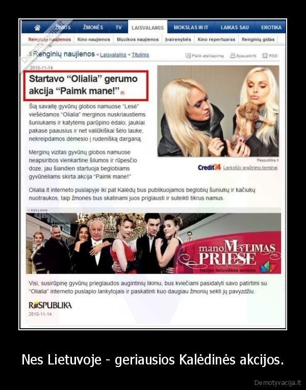 Nes Lietuvoje - geriausios Kalėdinės akcijos.