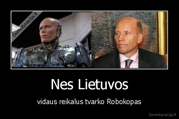 robokopas, valdo