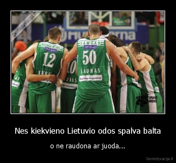 Nes kiekvieno Lietuvio odos spalva balta