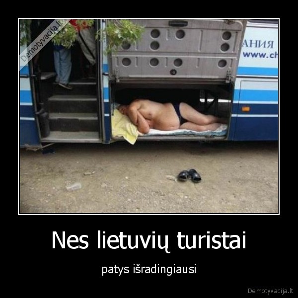 Nes lietuvių turistai