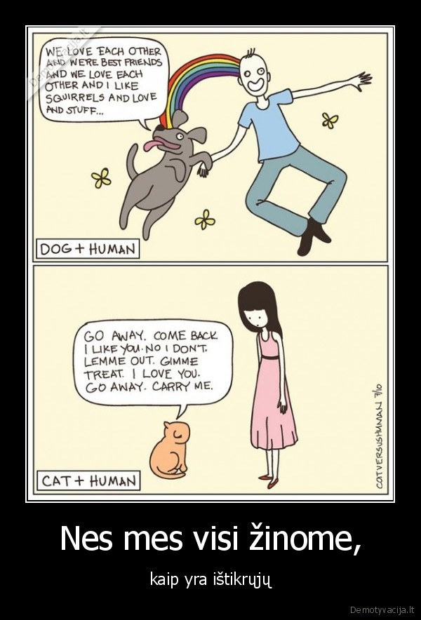 Nes mes visi žinome,