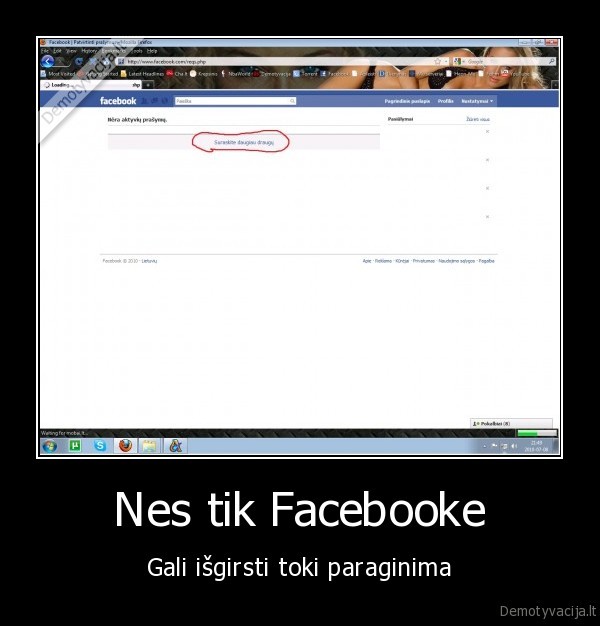 Nes tik Facebooke