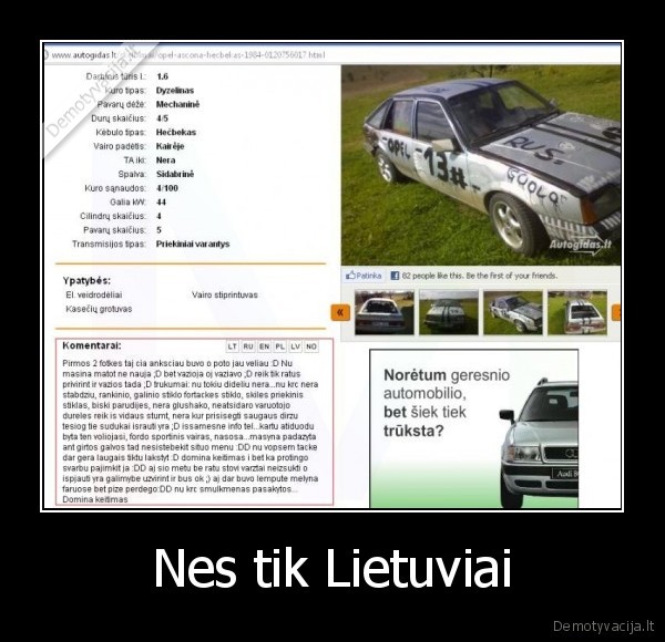 Nes tik Lietuviai