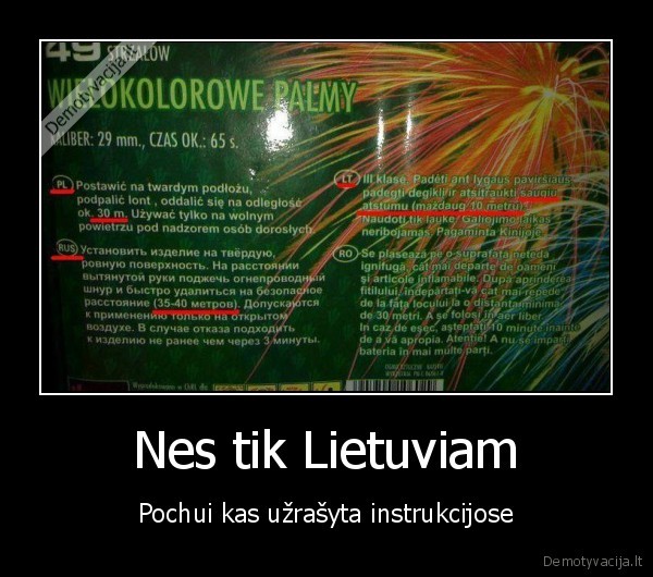 Nes tik Lietuviam