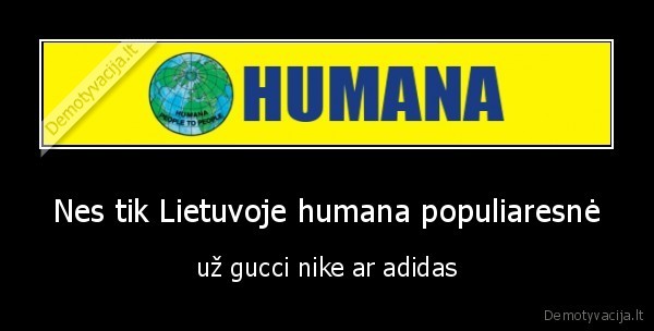 humana,drabuziai,lietuva,populiarumas
