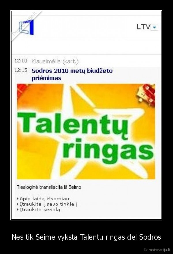 seimas,talentai,ringas