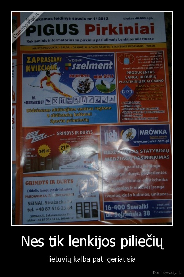 lenkai,prekyba,lietuviu, kalba