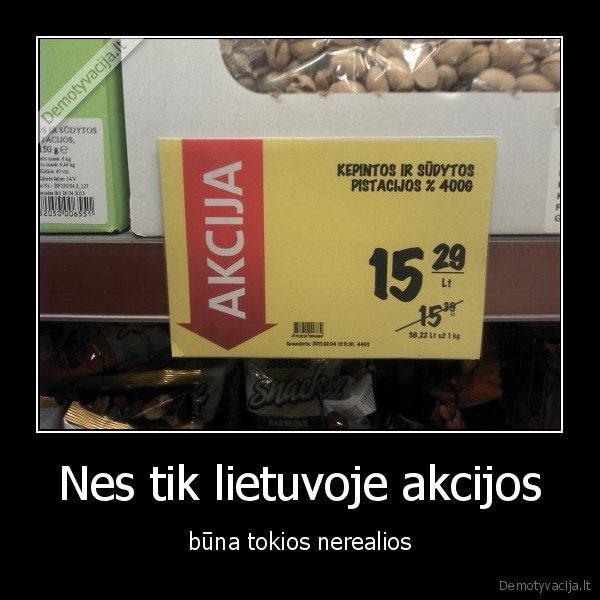 pistacijos,semkes,akcija,akcijos