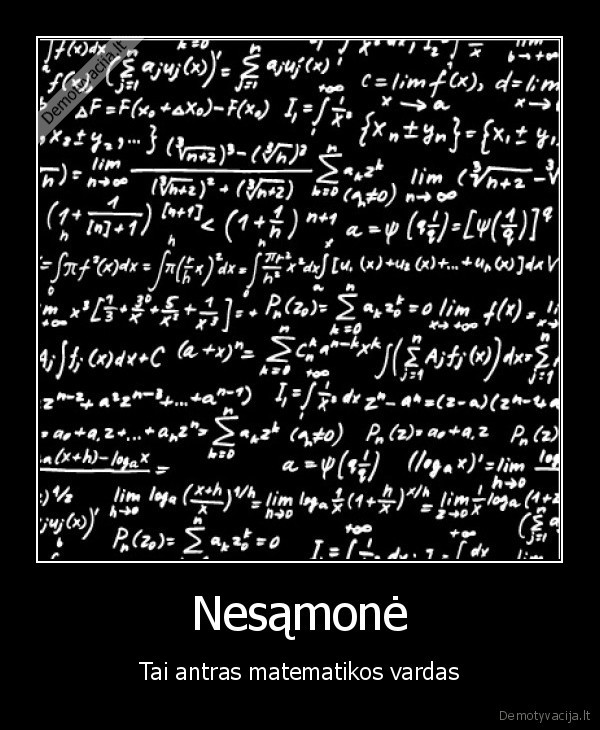 nesamone,matematika