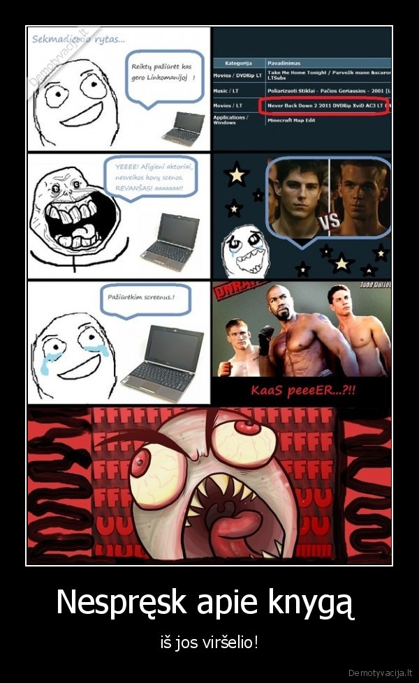 mustynes, niekada, nepasiduok, buk, kietas, bices