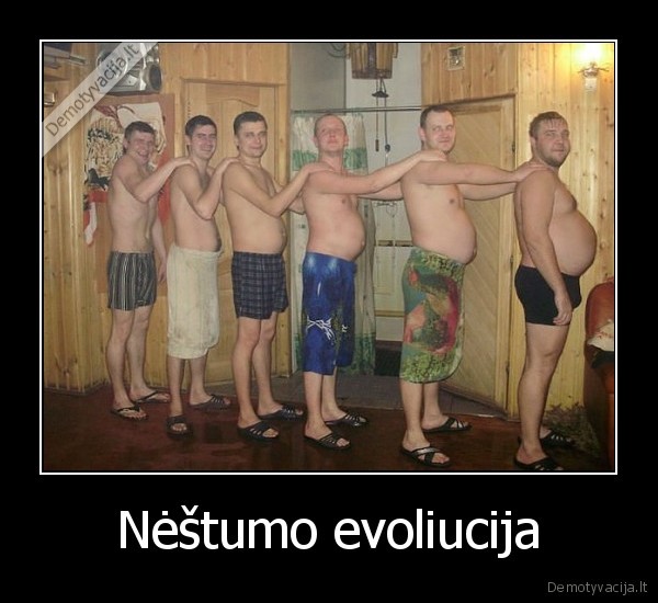 vyrai, su, pilvais,nestumas