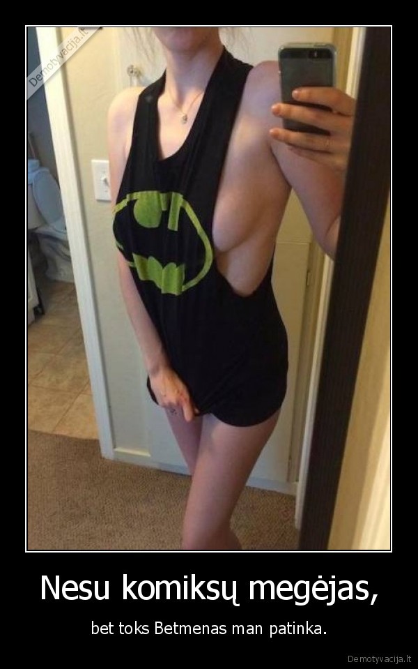 komiksai,betmenas,mergina,papai