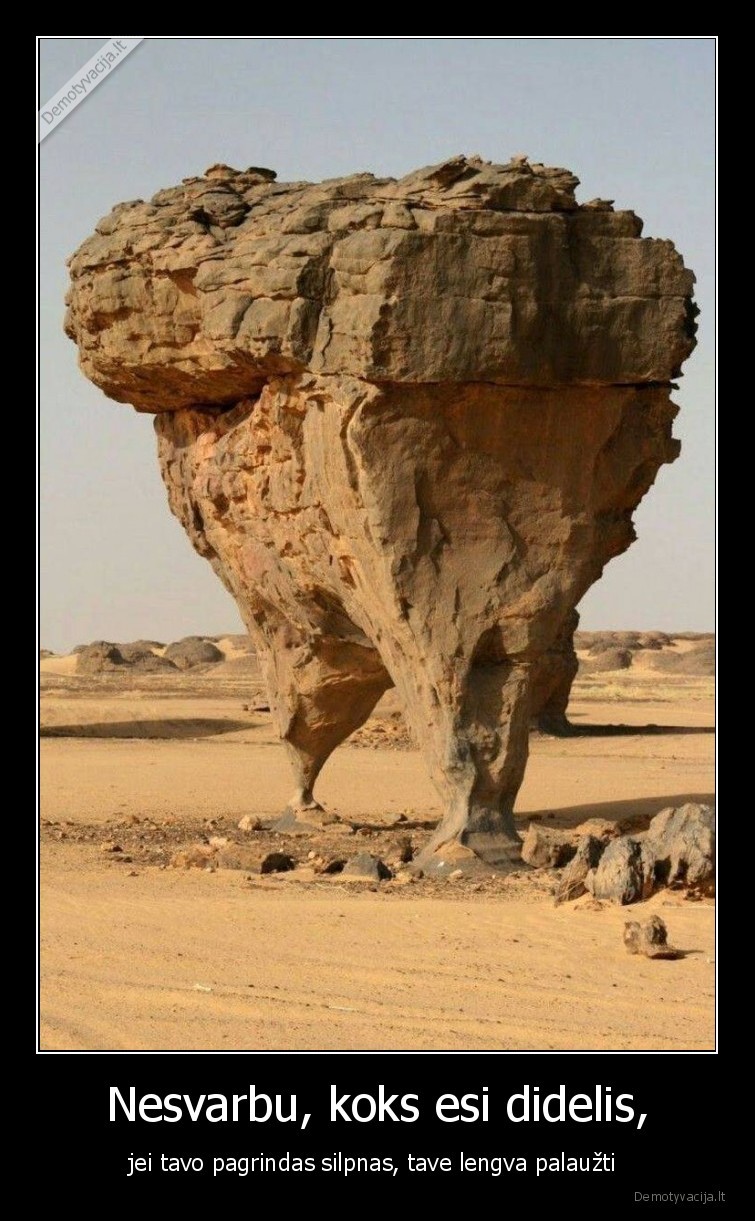 didelis,pagrindas,silpnas