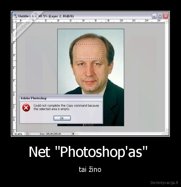 Net &quot;Photoshop'as&quot; 