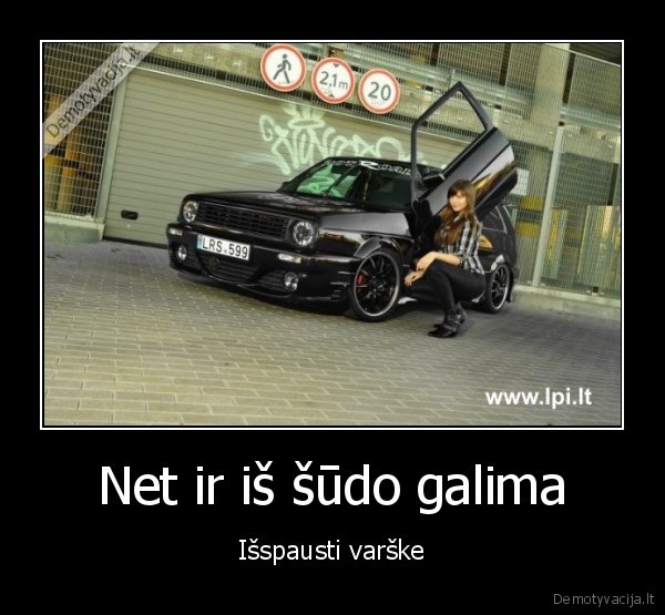 Net ir iš šūdo galima