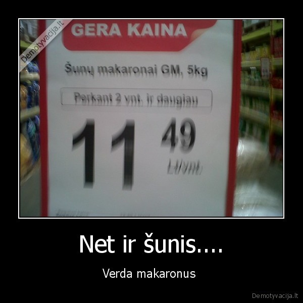 agurkaimakaronai, suo