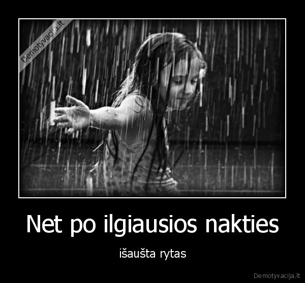 Net po ilgiausios nakties