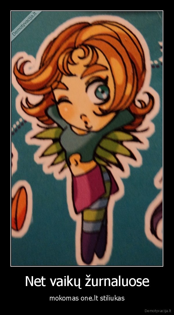 Net vaikų žurnaluose