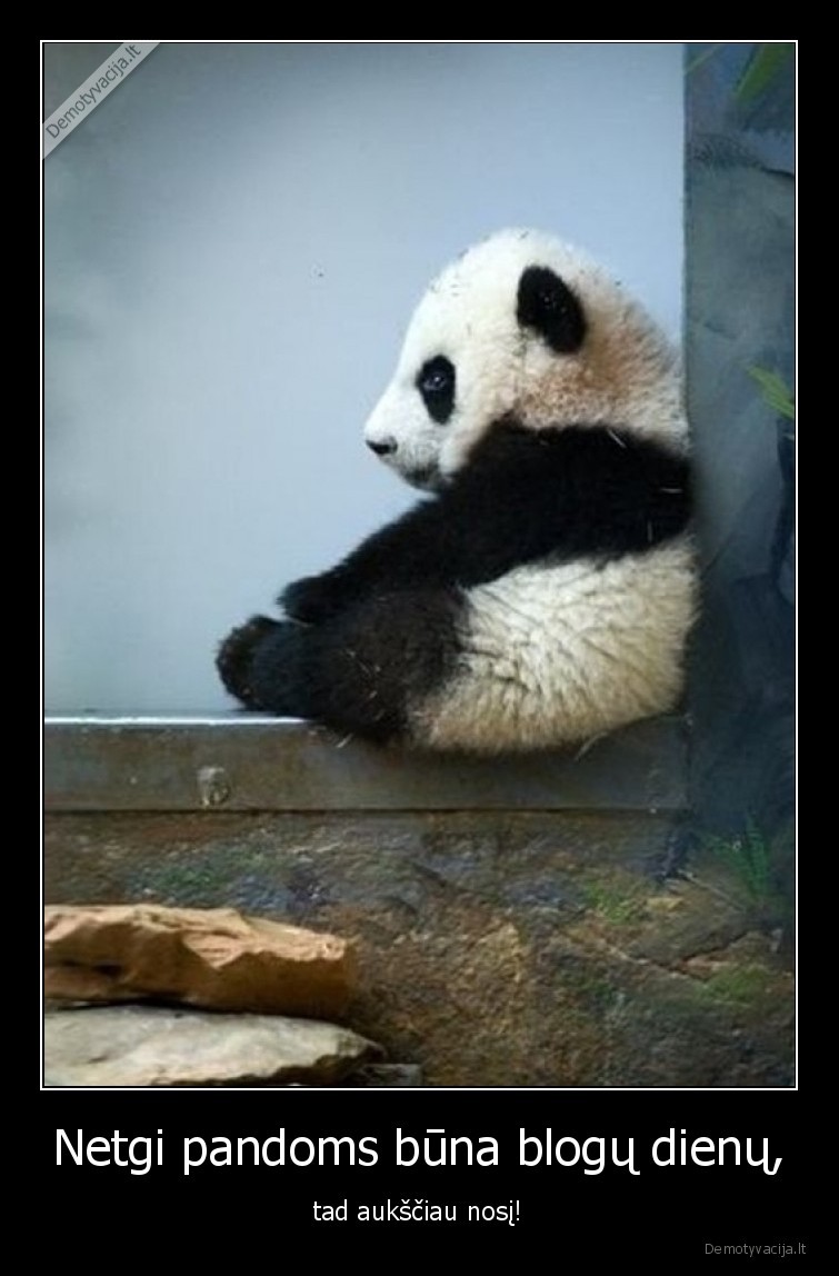 pandos,auksciau,nosi,bloga,diena