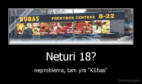 alkoholis, nepilnameciai, kubas