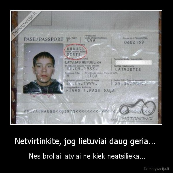 latvis, draugs, girts
