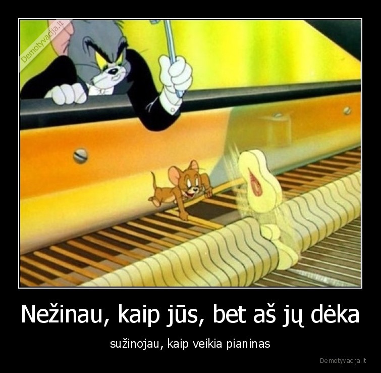 tomas, ir, dzeris,dzeris,pianinas,edukacija