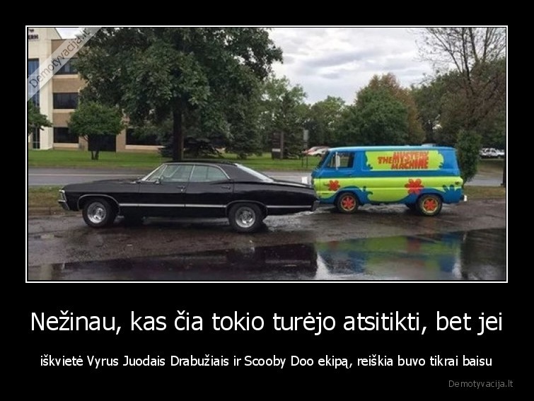 baisu,vyrai, juodais, drabuziais,scooby, doo