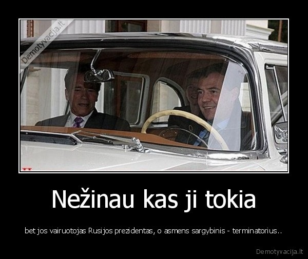 Nežinau kas ji tokia