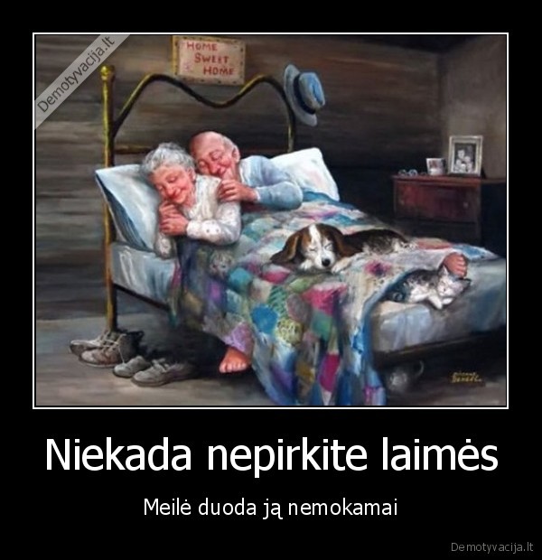 meile,laime,santuoka